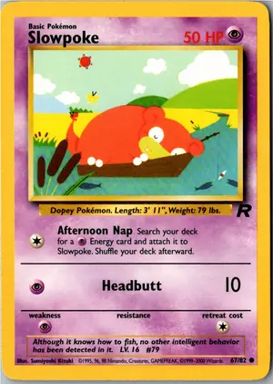 Slowpoke Flegmon Exemplar 2,95 €