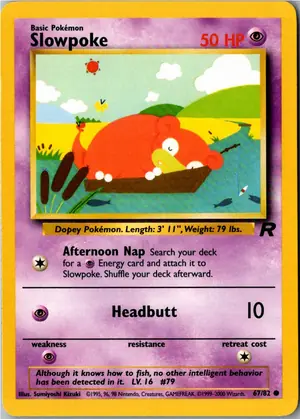 Slowpoke Flegmon Exemplar 2,95 €