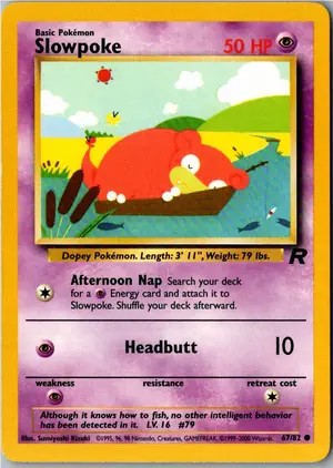 Slowpoke Flegmon Exemplar 2,95 €