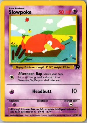 Slowpoke Flegmon Exemplar 2,95 €