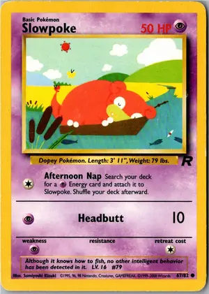 Slowpoke Flegmon Exemplar 2,95 €