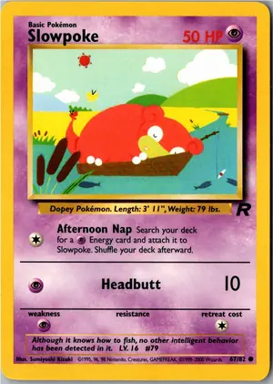 Slowpoke Flegmon Exemplar 2,95 €