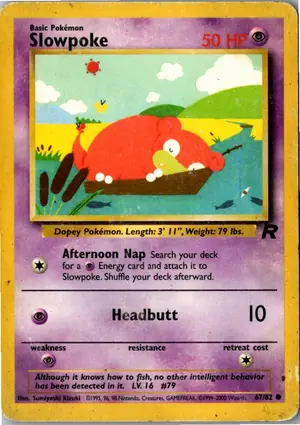 Slowpoke Flegmon Exemplar 2,95 €