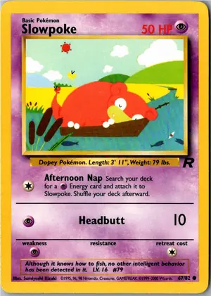 Slowpoke Flegmon Exemplar 2,95 €