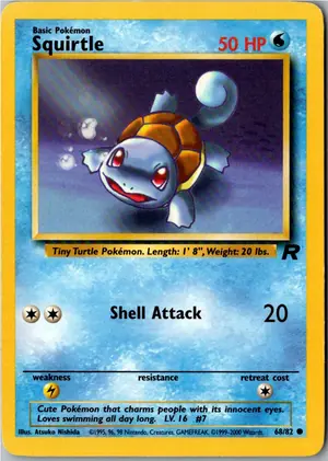 Squirtle Schiggy Exemplar 3,95 €