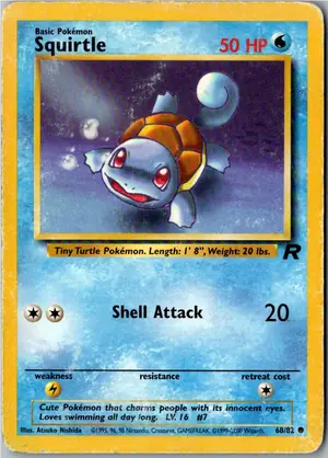 Squirtle Schiggy Exemplar 3,95 €