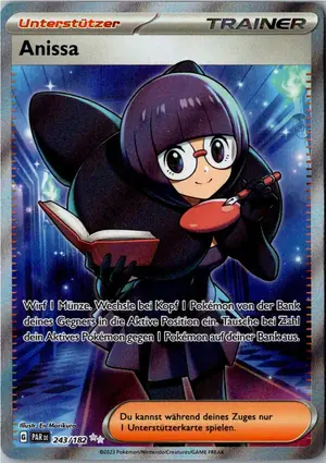 Pokémon-Karte Anissa 243/182 Paradoxrift