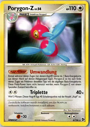 Porygon-Z Exemplar 2,95 €