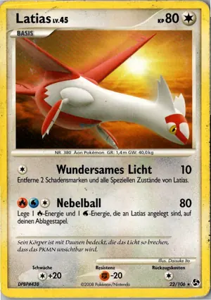 Latias Exemplar 4,45 €