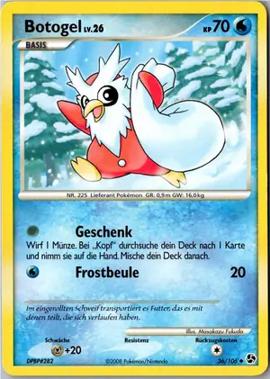Pokémon-Karte Botogel 36/106 Epische Begegnungen