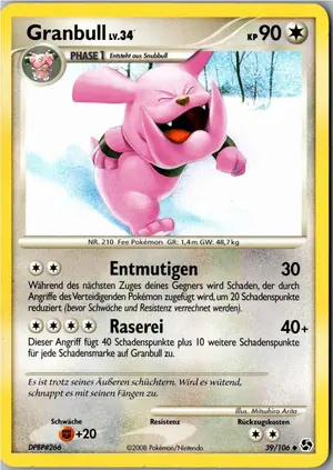 Granbull Exemplar 1,95 €