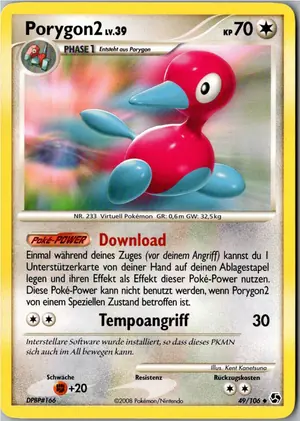 Porygon2 Exemplar 1,95 €