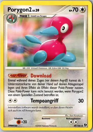 Porygon2 Exemplar 1,95 €