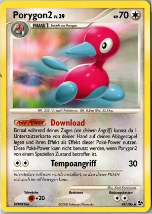 Porygon2 Exemplar 1,95 €