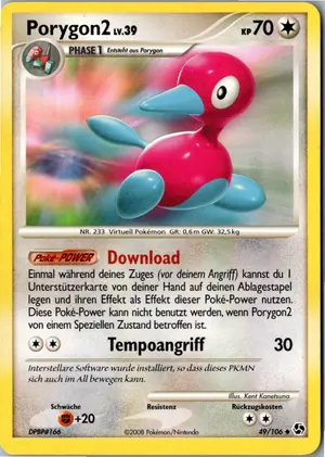 Porygon2 Exemplar 1,95 €