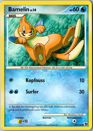 Pokémon-Karte Bamelin 61/106 Epische Begegnungen