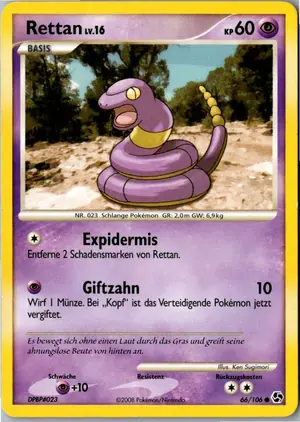 Pokémon-Karte Rettan 66/106 Epische Begegnungen