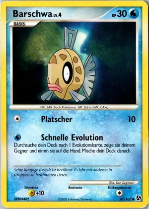 Barschwa Exemplar 1,95 €