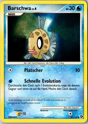 Barschwa Exemplar 1,95 €