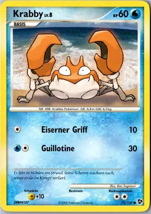 Krabby Exemplar 1,95 €
