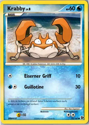 Krabby Exemplar 1,95 €