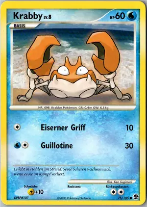 Krabby Exemplar 1,95 €