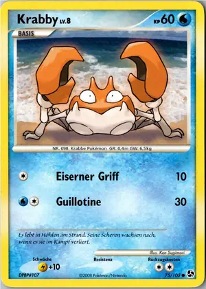 Krabby Exemplar 1,95 €