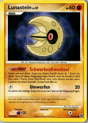 Pokémon-Karte Lunastein 76/106 Epische Begegnungen