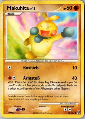 Makuhita Exemplar 1,95 €
