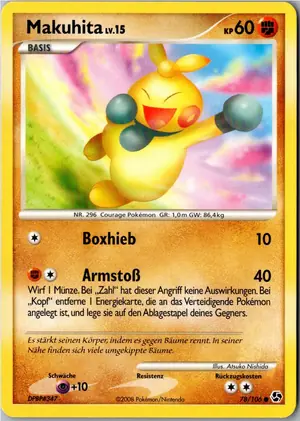 Makuhita Exemplar 1,95 €