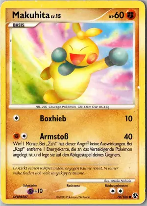 Makuhita Exemplar 1,95 €