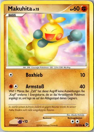 Makuhita Exemplar 1,95 €