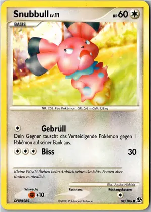 Snubbull Exemplar 3,95 €