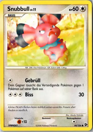 Snubbull Exemplar 3,95 €
