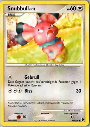 Snubbull Exemplar 3,95 €
