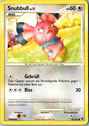 Snubbull Exemplar 3,95 €