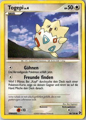 Togepi Exemplar 3,95 €