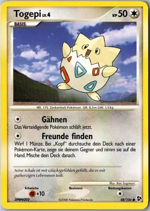 Togepi Exemplar 3,95 €