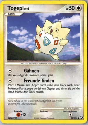 Togepi Exemplar 3,95 €