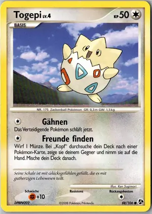 Togepi Exemplar 3,95 €