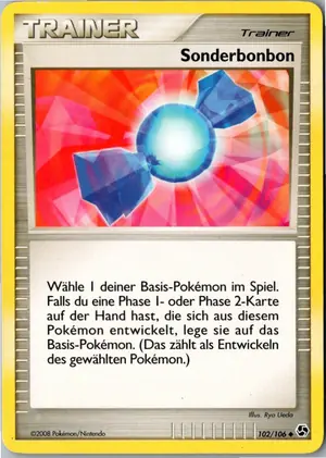 Pokémon-Karte Sonderbonbon 102/106 Epische Begegnungen