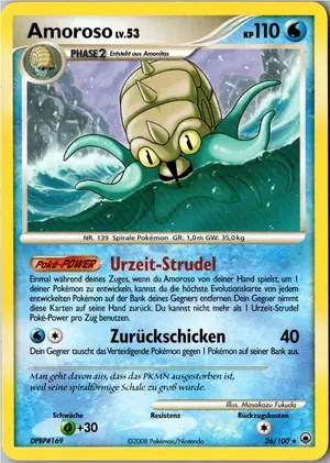 Pokémon-Karte Amoroso 26/100 Majestätischer Morgen