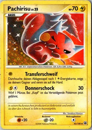 Pachirisu Exemplar 1,95 €