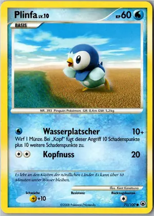 Plinfa Exemplar 1,95 €