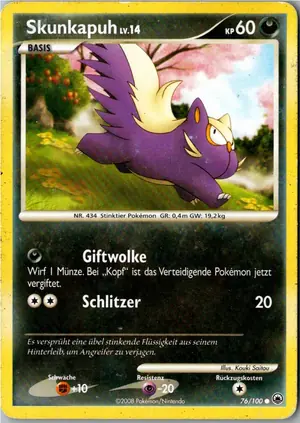 Skunkapuh Exemplar 2,25 €