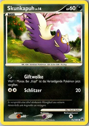 Skunkapuh Exemplar 2,25 €