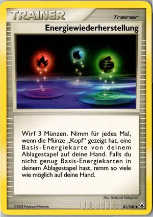Energiewiederherstellung Exemplar 1,25 €