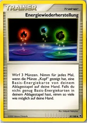Energiewiederherstellung Exemplar 1,25 €