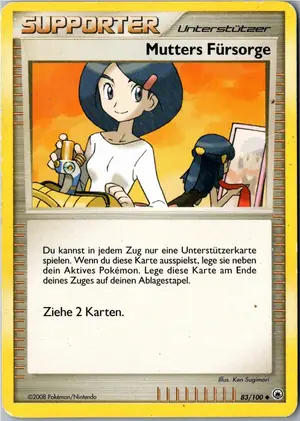 Mutters Fürsorge Exemplar 1,25 €