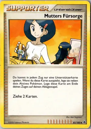 Mutters Fürsorge Exemplar 1,25 €